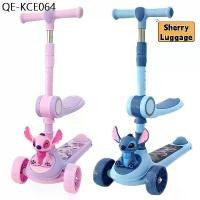 ราคา ใหม่ สกู๊ดเตอร์เด็ก สกู๊ดเตอร์ 3 ล้อ ปรับความสูงได้ 3 ระดับ ล้อมีแฟลช Scooter มีเพลง ของขวัญฟรี ถุงเท้าผู้ชาย (1735330396360312628)