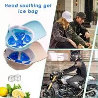 ราคา 【Hundred】 แพ็คเย็นเจลสำหรับศีรษะ, แพ็คเย็นหมวกกันน็อค, ใช้กับหมวกผู้รับ (catcher helmet), กีฬากลางแจ้ง, การขี่ม้า, การใช้งานบนศีรษะ (1735316103070123840)