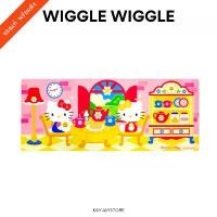 ราคา พร้อมส่ง Hello Kitty & Wiggle Wiggle แผ่นรองเมาส์ Desk Pad ของแท้ 100% (1735187443544590041)