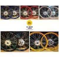 ราคา COD Sonic Dash Wheel Set, Assorted Colors, Rim Size 1.40X17, Polished Hub, Fits Sonic, Tena, Nova, Dash, Ls, Rear Disc and Rear Drum. (1734623218215782262)