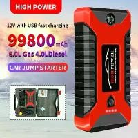 ราคา COD Car Jump Starter 2-in-1 4Usb 99800Mah, Jump Starter Power Bank 12V, Start Diesel Cars, Pickup Trucks, Cars, Portable Rescue Battery. Power Bank, Jump Starter, Car Battery Jum (1734832272239265737)