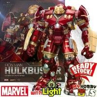 ราคา ZD Toys Marvel Avengers Superheroes Action Figures - Iron Man MK44 HulkBuster พร้อมเอฟเฟกต์ไฟ LED (1735288712329331953)
