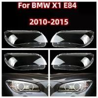ราคา 【Fun Home】 สำหรับ BMW X1 E84 ปี 2010–2015 ฝาครอบไฟหน้าด้านหน้า เลนส์เปลือกฝาครอบไฟ แผ่นบังแสงไฟหน้า (1735472645777819048)