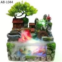 ราคา Rockery waterน้ำพุตั้งโต๊ะ น้ำพุล้นแบบตั้งโต๊ะ ขนาด31*20*33 CM วัสดุ เรซิน (1734885579391206414)