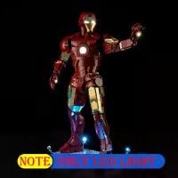 ราคา Lighting Set For LEGO Iron Man Mark 3 Collectors' Edition 76344 RC Version Not Include Building Block (Only Led Light Kit) (1734576083204146958)
