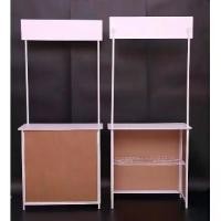 ราคา ✪เคาน์เตอร์แสดงสินค้า โต๊ะออกบูธ เคาน์เตอร์ขายของ -Iron Portable Trade Show Counter with Top Board Promotion table✵ (1735527375086847326)
