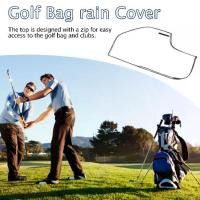 ราคา PVC Golf Bag Rain Cover Translucent Golf Cart Travel Bag Rain Hood with Zipper Rain Hood for Golf Bags Push Carts Portable Outdoor Sporting Supplies (1735190292950779105)
