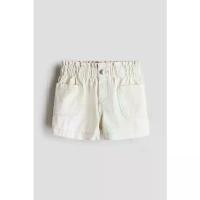 ราคา H&M Girls Paper bag shorts 1264171_1 (1735528900707321839)