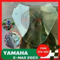 ราคา Xmax 2023 ทรงซิ่ง (YX-03) ชิวบังลม Yamaha for ชิวบังลมหน้า X-max ชิวแต่ง yamaha All-New บังลมXmax (1735429192222803758)