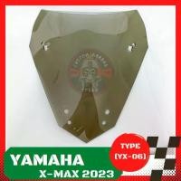 ราคา Xmax 2023 ทรงซิ่ง (YX-06) ชิวบังลม Yamaha for ชิวบังลมหน้า X-max ชิวแต่ง yamaha All-New บังลมXmax (1735440408102209324)