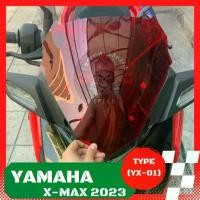 ราคา Xmax 2023 ทรงซิ่ง (YX-01) ชิวบังลม Yamaha for ชิวบังลมหน้า X-max ชิวแต่ง yamaha All-New บังลมXmax (1735461470227236749)