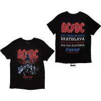 ราคา เสื้อวง AC/DC Unisex T-Shirt: PWR-UP Bratislava '24 (Black) (Back Print & Ex-Tour) (Small) ขายร้อน (1735294822388696100)
