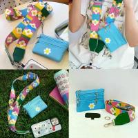 ราคา ส่งด่วน สายคล้อง + กระเป๋า Rainbow Flower สายสะพายมือถือ สายคล้องคอ กระเป๋าใส่เหรียญ กระเป๋าเล็ก สไตล์เกาหลี ขายร้อน (1734265473956021821)