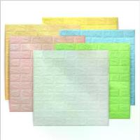 ราคา [COD] [Tiktok]3D wall paper, big wall paper, self adhesive, wall sticker, brick wallpaper (1734937684847920400)