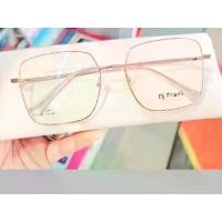 ราคา Dj Frank ทรงสวยเท่จัด เก็บ กรอบแว่นสายตา แว่นแฟชั่น แว่นกรองแสง สีพิ้งค์โกล หญิง แว่นตา ขนาด 56-18-145 โลหะ น้ำหนักเบา ใส่สบาย แถมฟรี กล่องแว่นตา ผ้าเช็ดแว่นไมโครไฟเบอร์ (1729625902382418781)