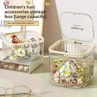 ราคา กล่องเก็บเครื่องประดับผมเด็ก กล่องเก็บของบนโต๊ะขนาดใหญ่พร้อมฝาปิด กล่องเก็บเครื่องประดับสำหรับเด็กผู้หญิง ที่มัดผม ยางรัดผม กิ๊บติดผม กล่องจัดเก็บลูกปัดน่ารัก (1734912923221592008)