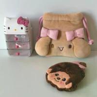 ราคา Sanrio มอคค่าสีน้ำตาลกระต่ายตุ๊กตากระเป๋าเก็บกระเป๋า kawaii สีดำขน Cinnamoroll การ์ตูนสร้างสรรค์ความจุขนาดใหญ่กระเป๋าจัดระเบียบ ตุ๊กตา กระต่าย (1735087681704658884)