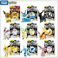 ราคา ของแท้ Takara Tomy Pokémon Umbreon Eevee Sylveon Vaporeon Sylveon ฟิกเกอร์ ของเล่น อนิเมะ Flareon Espeon Leafeon โมเดล PVC ตุ๊กตา ของขวัญ (1735091885267388038)