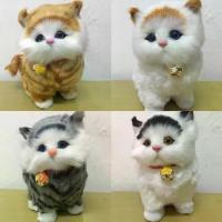 ราคา [พร้อมส่ง] ตุ๊กตา ตุ๊กตาแมวมีเสียง ของเล่นเด็ก น้องแมวร้องได้ ตุ๊กตาแมวมีเสียงเมี๊ยวๆ ตุ๊กตาตกแต่ง มีหลายลายน่ารักๆ (1735025905991845770)