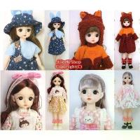ราคา ตุ๊กตาBJDเด็ก 1:4 ตุ๊กตาข้อต่อ ตาแก้ว 3D Eyes EU 30cm 21 ข้อต่อ พร้อมชุดและรองเท้า (1735523642297255068)