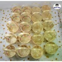 ราคา 【ส่งฟรี】 ตะกร้าสานสวยๆ ชุด 10-20 ชิ้น สีไม้ และคาดสี ตะกร้าขนาด 2.5 นิ้ว ( 6.5 ซม. ) ตะกร้าสานเล็กๆ ใส่ ขนม อาหาร เหมาะเป็น ตระกร้า กระถาง ต้นไม้ ของแต่งห้อง (1731985576915732257)
