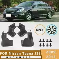 ราคา อุปกรณ์เสริมรถยนต์ 【Điện】 แผ่นกันโคลนสำหรับ Nissan Teana J32 ปี 2009/2010/2011/2012/2013 ป้องกันการกระเด็นของยางและโคลน ปกป้องล้อ ชุด 4 ชิ้น (1734929430235481695)