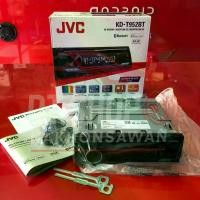 ราคา JVC KD-T952BT เครื่องเล่นวิทยุติดรถยนต์ 1 DIN มี CD Bluetooth USB AUX ปรีเอาท์ 3 ชุด ของแท้ มีประกัน (1734819716505176044)