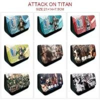 ราคา กล่องดินสอพิมพ์อุปกรณ์ต่อพ่วง, การออกแบบการ์ตูน Attack on Titan, ความจุมาก, เหมาะสำหรับนักเรียน, กระเป๋าดินสอ, กระเป๋าสตางค์, เครื่องเขียน (1731582058422176583)