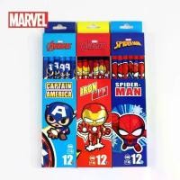 ราคา 【pCrystal】 ดินสอ Spider‑Man ของ Marvel ชุด 3 กล่อง The Avengers ดินสอสำหรับนักเรียนพร้อมยางลบ อุปกรณ์เครื่องเขียนครบชุด ของใช้โรงเรียน เหมาะเป็นของขวัญเสริม (1734974880136922608)