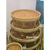 ราคา มีบริการเก็บปลายทาง ขายร้อน พร้อมส่ง️ขันโตก ขันโตกหวาย บ้านหวาย พานขันโตก กระดาษ ใช้ เฉพาะกับ เครื่อง ทอด ไร้น้ํามัน (1735127508051526703)