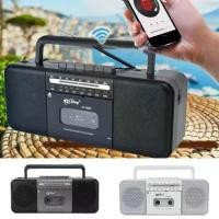 ราคา เทป คาสเซ็ท【การจัดส่งท้องถิ่น】เครื่องบันทึกเทปคาสเซ็ท3แบนด์เอฟเอ็มเอเอ็ม SW รุ่นเก่าพร้อมเครื่องเล่น TF USB และลำโพงบลูทูธไร้สาย (1733986596532029064)