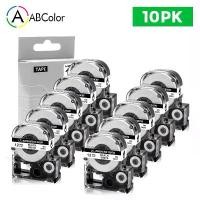 ราคา เทป 10 ชิ้น ขนาด 12 มม. สำหรับ Epson King Jim รุ่น SS12KW และ LK 4WBN สีดำบนสีขาว เทปสำหรับเครื่องพิมพ์ฉลากและริบบิ้นสำหรับเครื่องทำฉลากรุ่น LW300 และ LW400 (1735493063345472665)