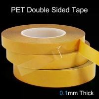 ราคา เทปกาวตัวเอง (การตกแต่ง) เทป PET แบบสองหน้า ความยาว 50 เมตร ทนความร้อน ไม่ทิ้งรอย โปร่งใส ทนความร้อน หนา 0.1 มม. กาวแรง (1735319155923321977)