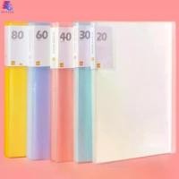 ราคา [เก็บเงินปลายทาง] แฟ้มโชว์เอกสาร 40 ช่อง 60 ช่อง 80 ซอง 100 ซอง คละสี พลาสติก PP ขนาด A4 แฟ้มใส่เอกสาร แฟ้ม แฟ้มเอกสาร แฟ้มซอง ซองโชว์เอกสารพลาสติกใส แฟ้มเก็บเอกสาร พร้อมส่ง (1733719128526194385)