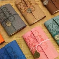 ราคา 【Wystal】 สมุดโน้ตแบบใบหลวม ขนาด A6 หนัง พร้อมนาฬิกาวินเทจ สไตล์เรโทร เหมาะสำหรับธุรกิจและสำนักงาน บันทึกงาน/ไดอารี่ สร้างสรรค์ อุปกรณ์สำนักงาน (1735022589358539871)
