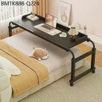 ราคา โต๊ะเคลื่อนที่ โต๊ะทำงาน คร่อมเตียง ปรับความสูงได้ 65-95ซม โต๊ะทำงาน มีล้อเคลื่อนย้ายสะดวก โต๊ะข้างเตียง ประกอบง่าย (1734272991174100875)