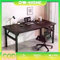 ราคา 【COD】OW โต๊ะพับอเนกประสงค์ โต๊ะทำงาน โต๊ะทำงาน 80/100/120CM ไม้สนเงิน/วอลนัทสีดำ ขาเหล็ก โต๊ะพับพกพา 2 ชั้น โต๊ะทำงานไม้พับได้ ไม่ต้องประกอบ บริการลูกค้าออนไลน์ตลอด 24 ชั่วโมง สั (1734826248295581597)