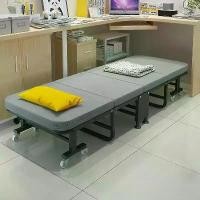ราคา เตียงนอน Folding Bed เตียงนอนพับได้ เตียงผู้ป่วยมีล้อ นอนหลับสบาย เตียงนอนพับเก็บได้ เตียงพับได้ Nap Bed โซฟา (1729988534942468924)