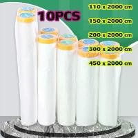 ราคา ฝาครอบกันฝุ่นเฟอร์นิเจอร์(10pcs) พลาสติกคลุมกันฝุ่นเฟอร์นิเจอร์ ชนิดมีเทปกาวในตัว พลาสติกปิดพ่นสี พลาสติกคลุมฝุ่น ถุงคลุมเฟอร์นิเจอร์ พลาสติกคลุมโซฟา เตียง โต๊ะ (1735175864826234120)