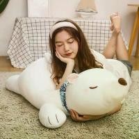 ราคา ตุ๊กตาหมี กอดหมี นุ่มและน่ากอด ตุ๊กตาหมอนใบยาว ตุ๊กตานอน ของเล่นตุ๊กตา เตียง เหมาะสำหรับเด็กผู้หญิง น่ารัก ปี 2025 (1732066493174744304)