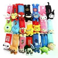 ราคา ปลอกคาดเข็มขัดรถยนต์ ที่หุ้มเข็มขัดนิรภัย ผ้าคลุมเบาะรถเก๋ง หุ้มเข็มขัดนิรภัย พร้อมแขนเนคไท สายคาดเบลท์โดเรม่อนเป็นกาตูน car accessories โต๊ะ กิน ข้าว ใน รถ ของ แต่ง รถยนต์ ตุ๊กตา ติด ประดับ ตกแต่ง (1