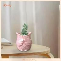 ราคา กระถางต้นไม้ทรงนกฮูกแบบวินเทจสำหรับวางบนโต๊ะ เหมาะสำหรับปลูกต้นไม้ในร่ม ตกแต่งระเบียง ชั้นวางของ สวน ลานบ้าน และสำนักงาน (1735471180265195194)