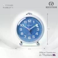 ราคา เก็บเงินปลายทาง. RHYTHM นาฬิกาตั้งโต๊ะกลม มีขา มีไฟ เดินเงียบ ฐานกว้าง 8.3 ซม.-CRE313NR ของใช้ในครัวเรือน ตกแต่งบ้าน (1733794881519716168)