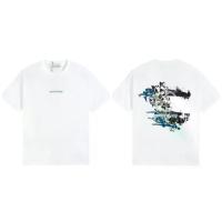 ราคา เสื้อยืดแขนสั้นคุณภาพสูงลายหินสไตล์อเมริกัน พร้อมลายวงกลมที่ด้านหลัง ทันสมัยสำหรับทั้งผู้ชายและผู้หญิง เสื้อ benz ของ แท้ low cortisol ยืด mitr ปุ๋ย วง คํา เหลา เสื้อเหล้าขาว40ดีกรี เสื้อเสี่ยหนู (173