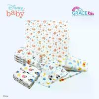 ราคา [COD] [tiktokผ้าอ้อมเด็ก ผ้าอ้อม Disney Grace Kids ผ้าสำลี,ผ้าสาลู,ผ้าเยื่อไผ่,ผ้ามัสลิน ขนาด 21 นิ้วและ 27 นิ้ว (1734737317080237209)