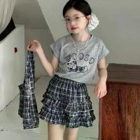 ราคา เสื้อผ้าเด็ก Hangle และชุดกระโปรงลายสก็อตสุนัขดัชชุน รุ่น HL 515 (1735146671070217702)