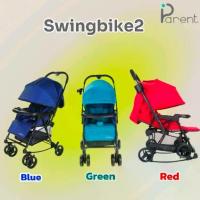 ราคา PARENT รุ่น Swingbike รถเข็นเด็ก เข็นหน้า-หลัง ปรับได้ 2 ทิศทาง ปรับได้ 3 ระดับ นั่ง เอน นอน เป็นเปลโยกได้ แรกเกิด-3 ปี (ประกัน 4 ปี) ผ้า เด็กหญิง (1730565264995224046)