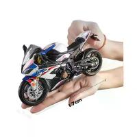ราคา โมเดลมอเตอร์ไซค์ BMW Double R Alloy, ของสะสมจำลอง Kawasaki H2R, ของเล่นเด็ก (1735086493217621183)
