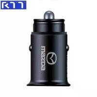ราคา ที่ชาร์จแบตในรถ RTT Mazda USB โทรศัพท์มือถือ ชาร์จเร็ว เหมาะสำหรับ Familia Vantrend 323 E2000 Biante RX 7 Mazda 2 Mazda 3 Mazda 5 Mazda 6 CX3 CX5 CX8 CX9 BT50 RX7 RX8 Fighter Premier (1729828589472811