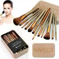 ราคา [พร้อมส่ง] ชุด NAKED 3 แปรงแต่งหน้า 12 ชิ้น พร้อมกล่องเหล็ก (1734041685663712523)